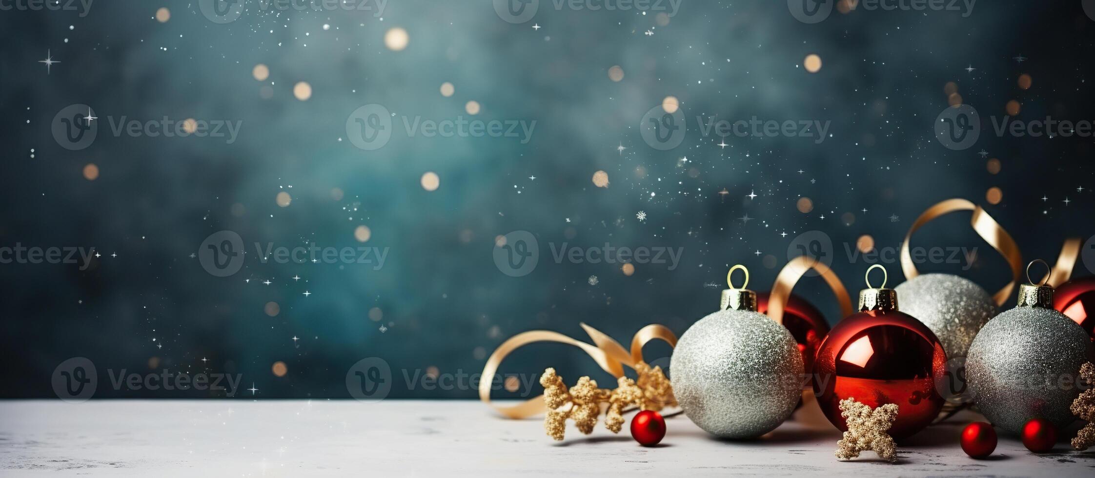 Illustration of Christmas background, AI Generated photo