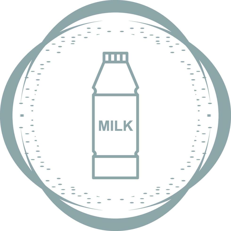 icono de vector de botella de leche