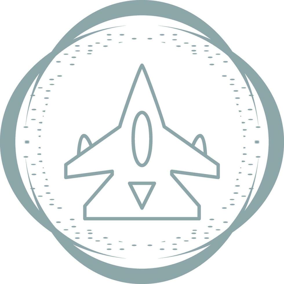 Fighter Jet Vector Icon