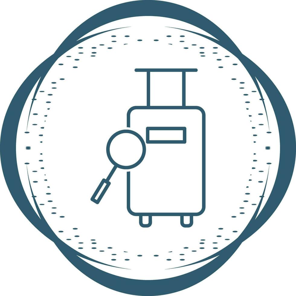 Find Luggage Vector Icon