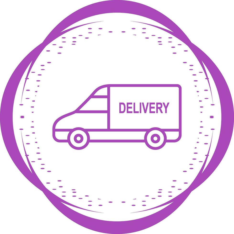 Delivery Car Vector Icon