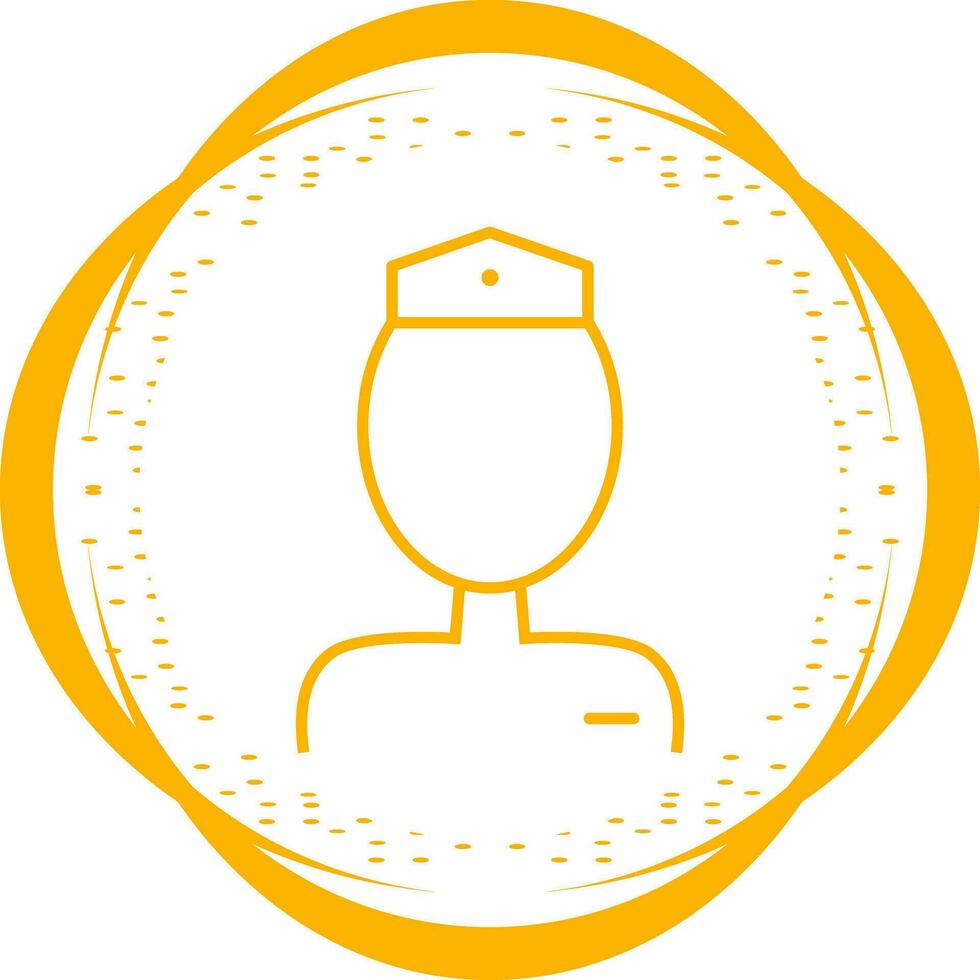 Flight Attendant Vector Icon