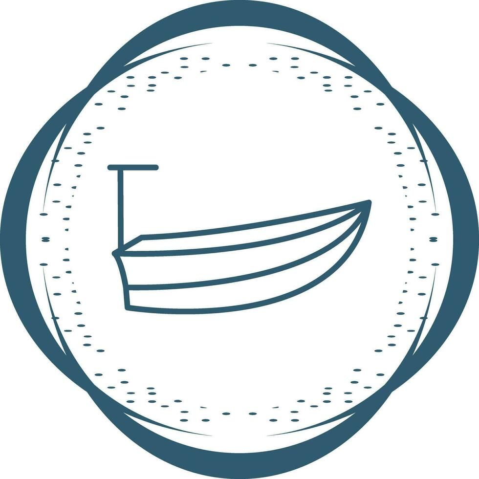 Small Boat Vector Icon