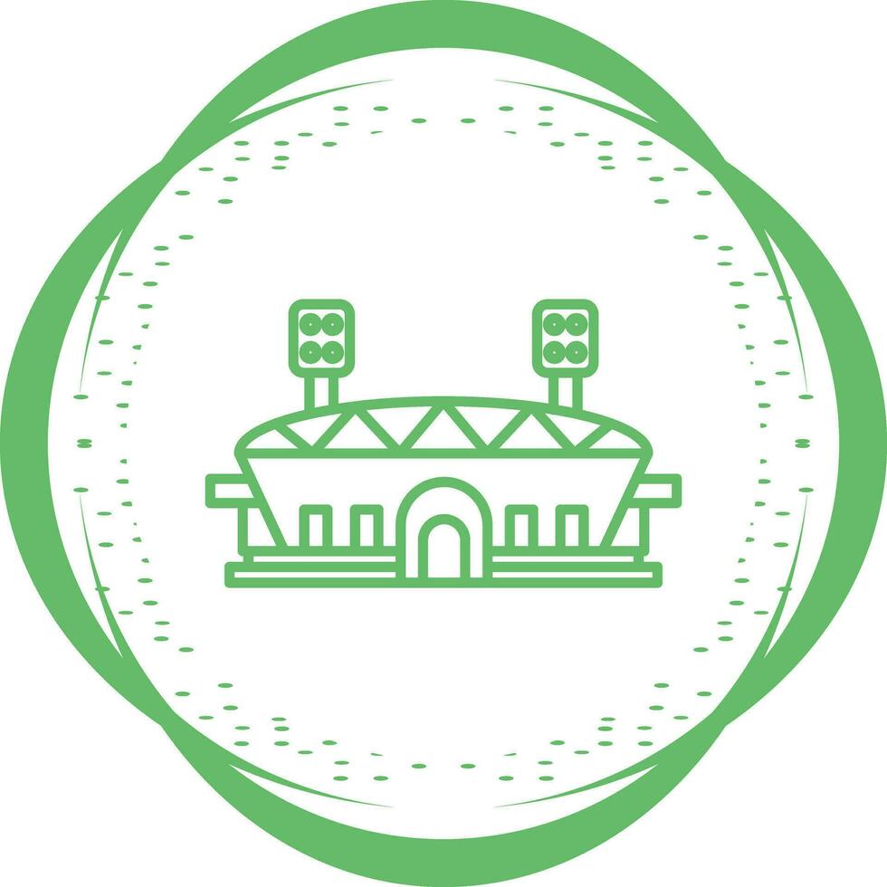 icono de vector de estadio