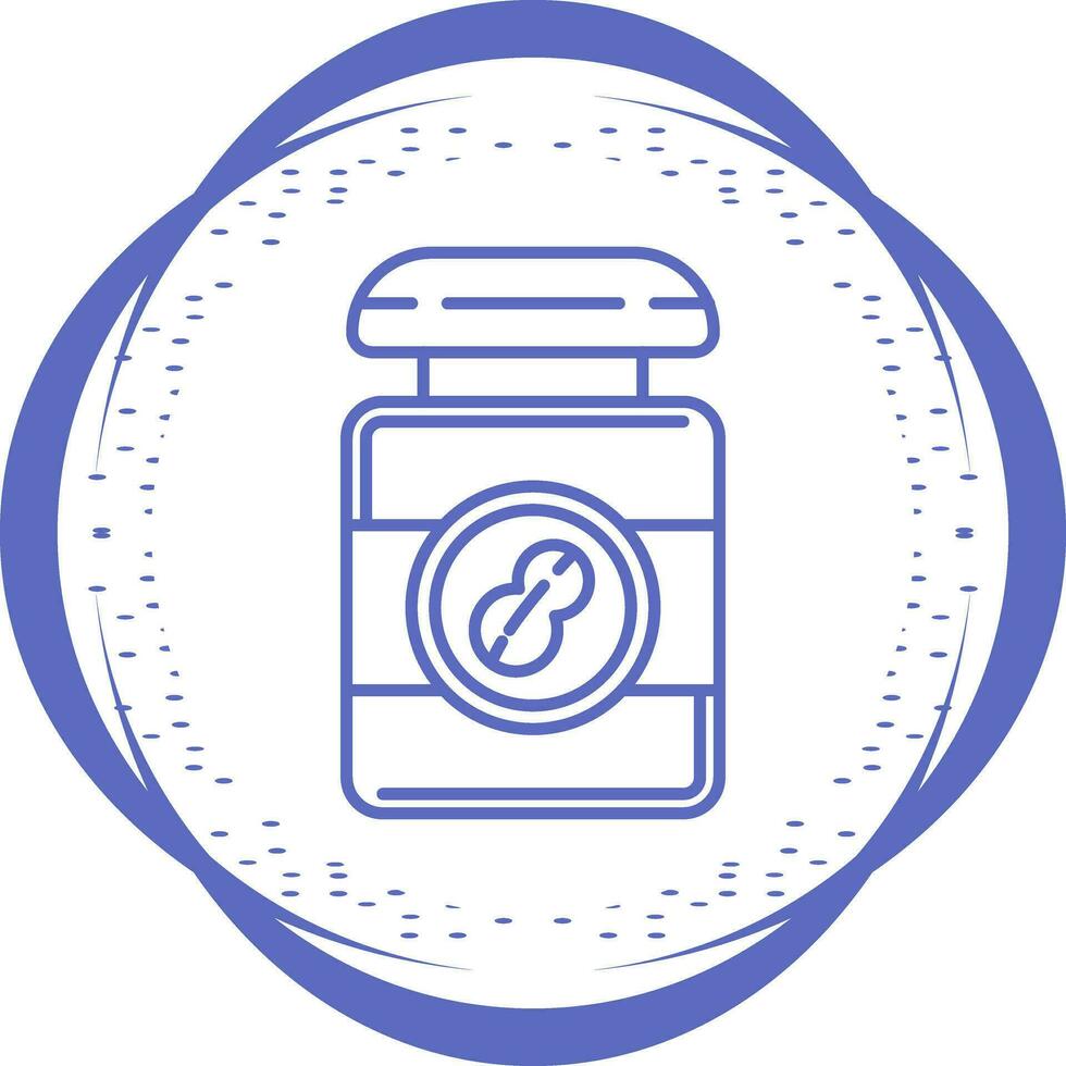 Peanut Butter Vector Icon