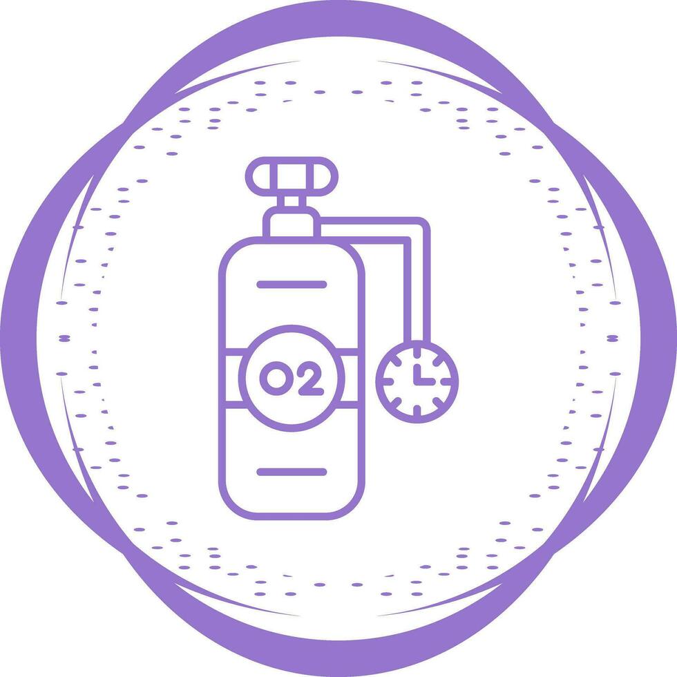 Oxygen Tank Vector Icon