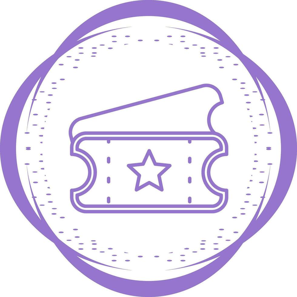 Ticket Vector Icon