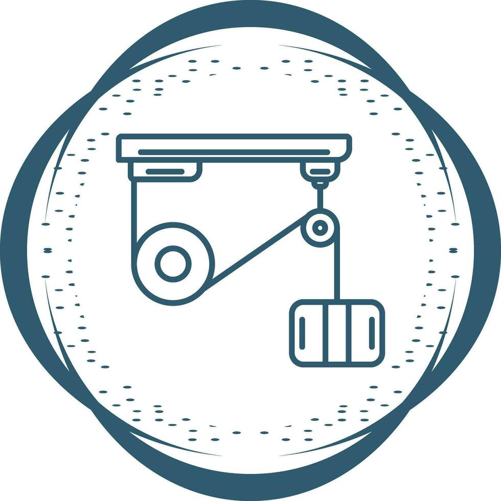Pulley Vector Icon