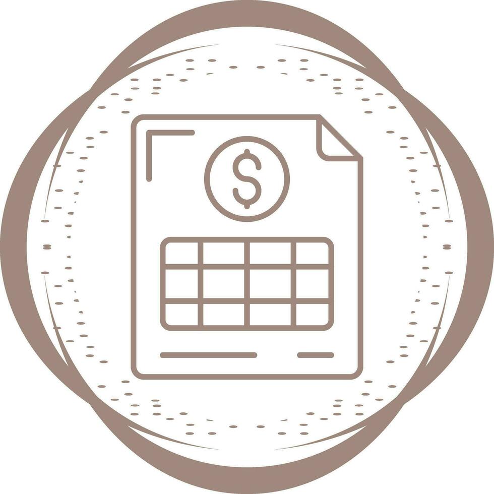 Invoice Vector Icon