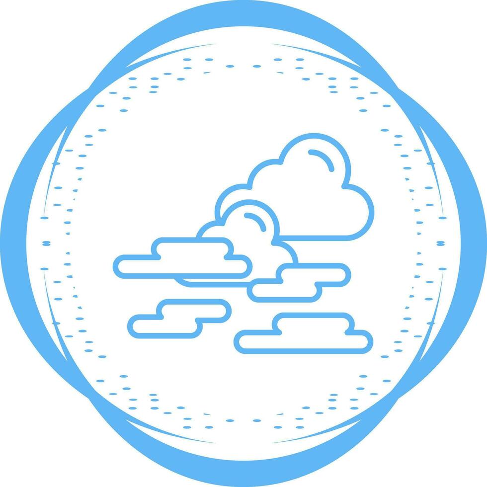 icono de vector de niebla