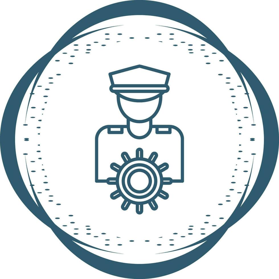Captain Vector Icon