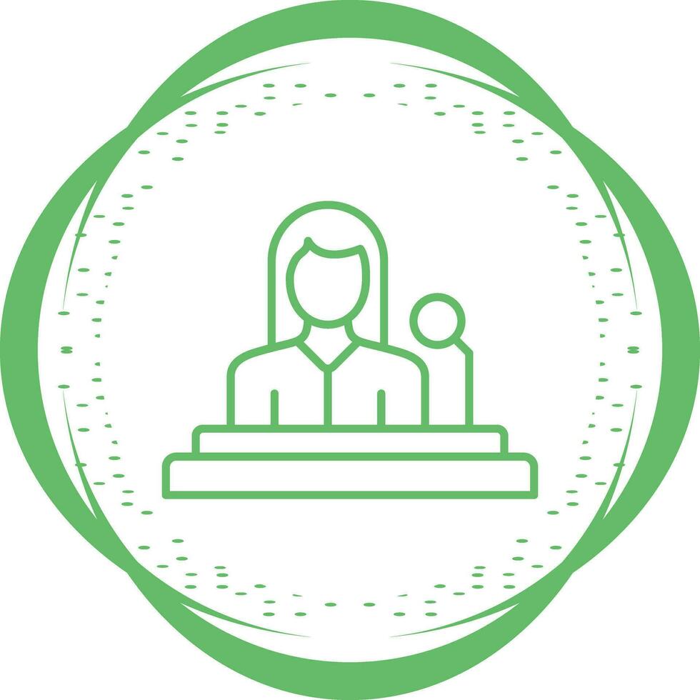 Lectern Vector Icon