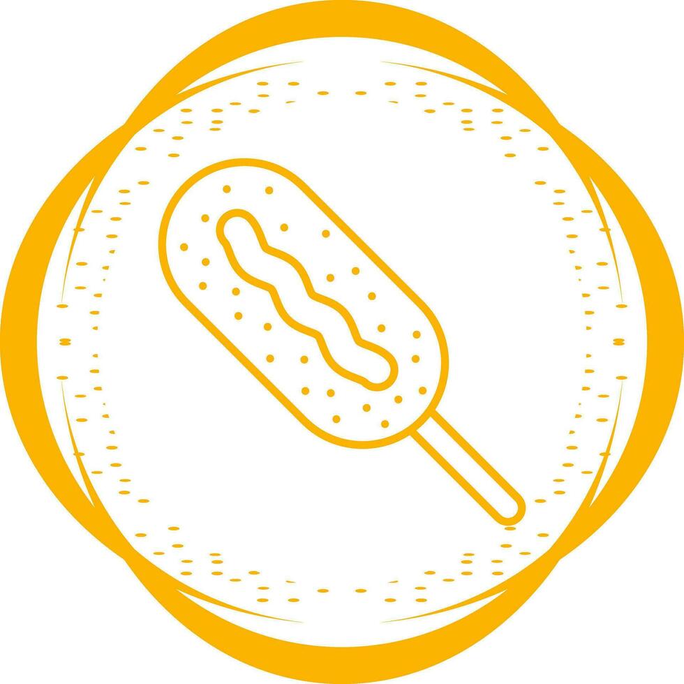 Corndog Vector Icon