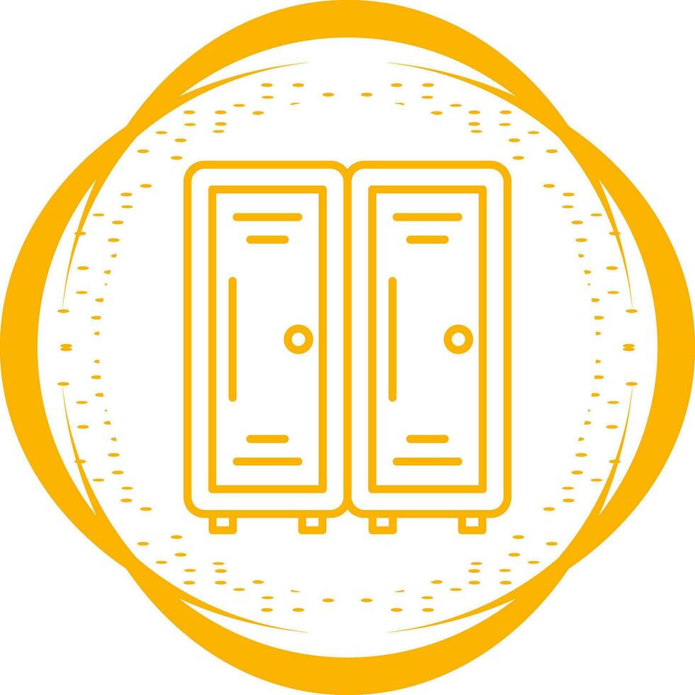 Locker Room Vector Icon