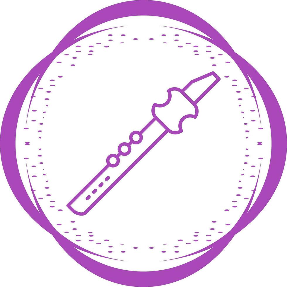 Flute Vector Icon