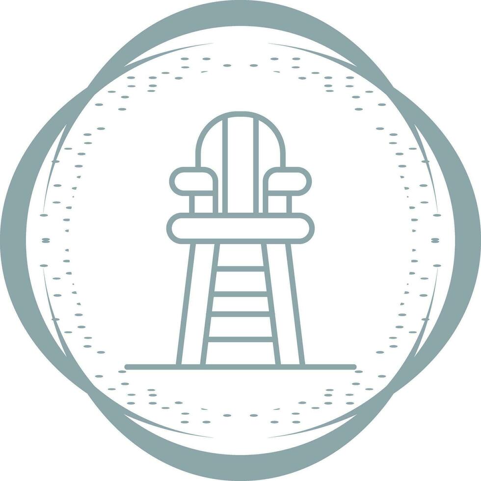 Lifeguard Chair Vector Icon