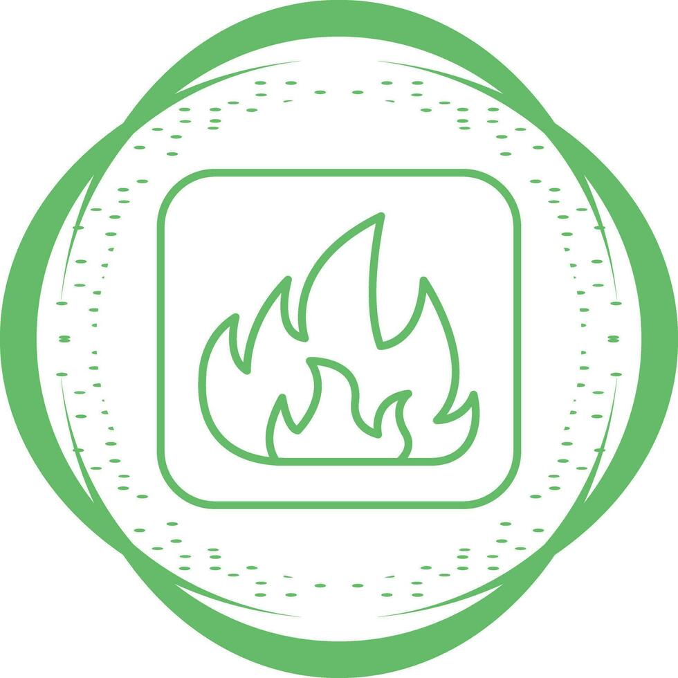 icono de vector de fuego