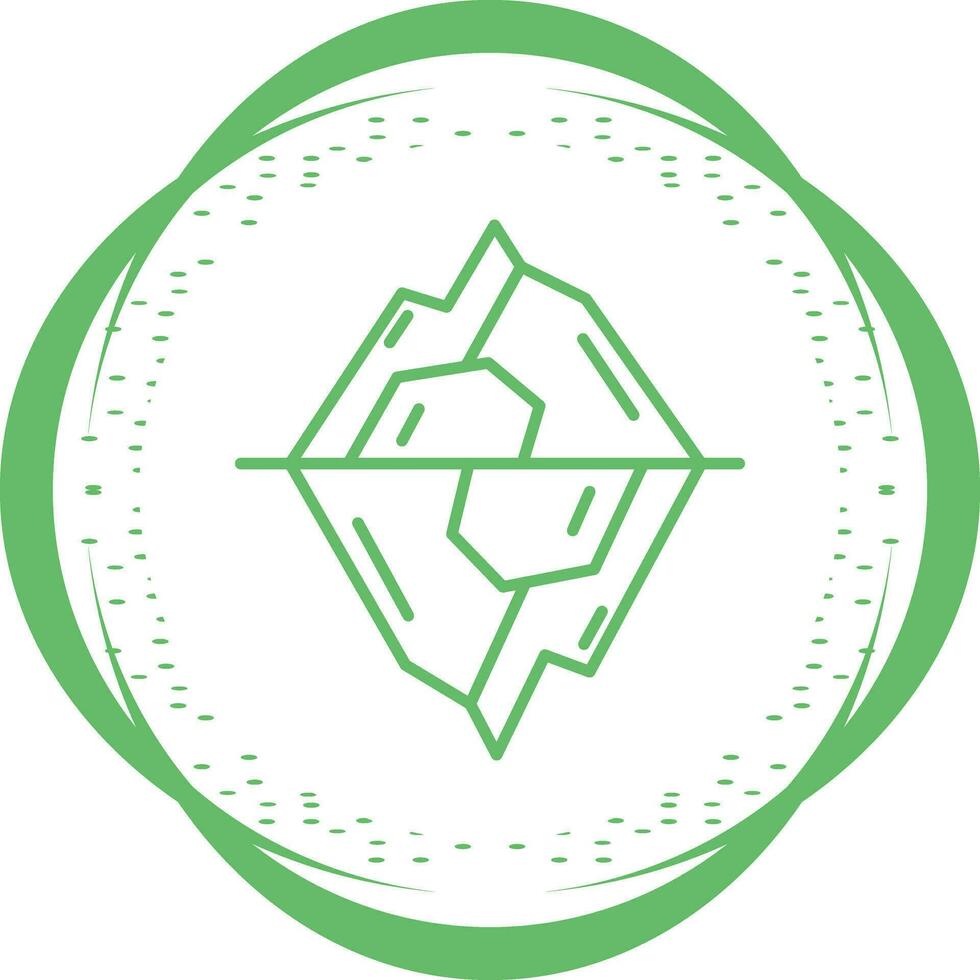 Iceberg Vector Icon