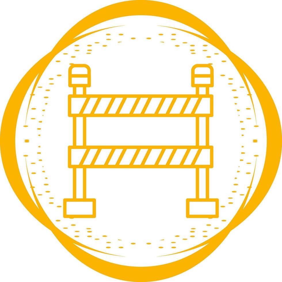 Police Line Vector Icon