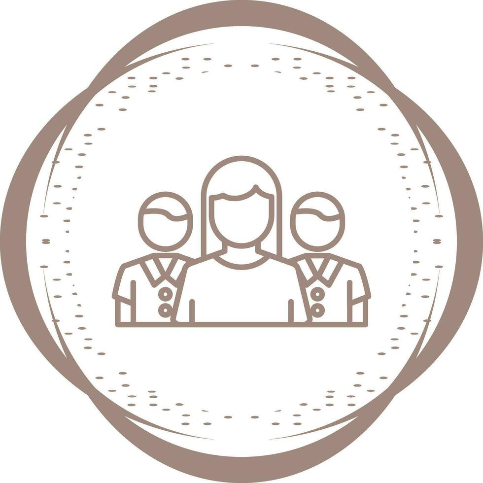 Team Leader Vector Icon