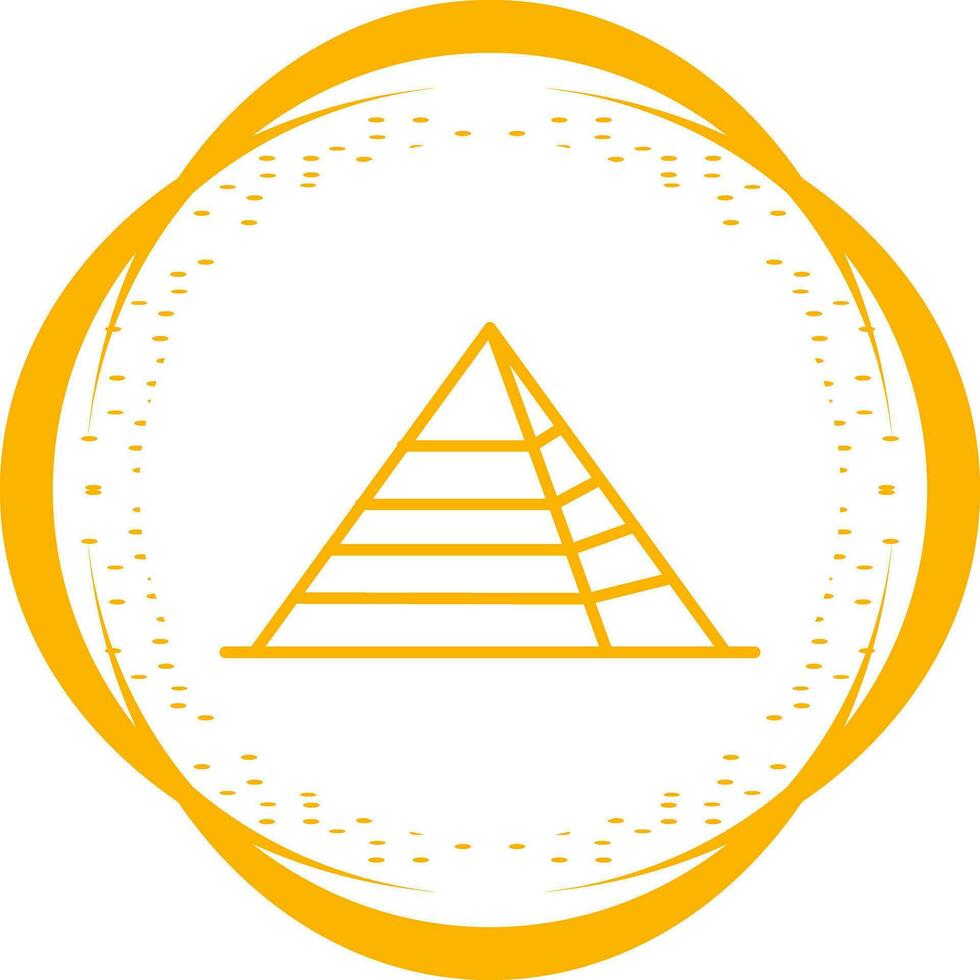 Pyramid Vector Icon