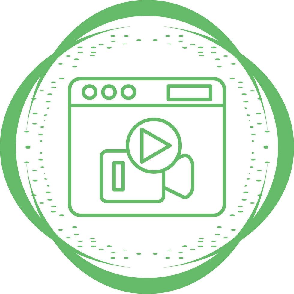 Vlog Vector Icon