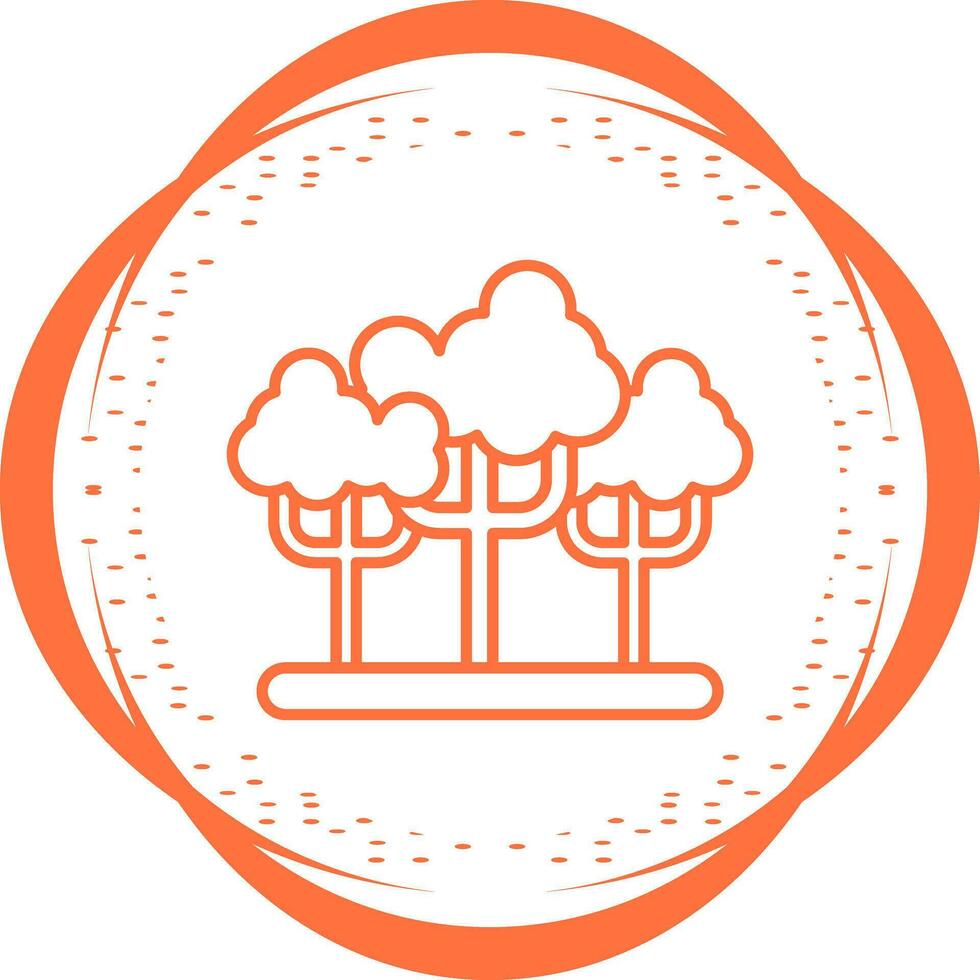 Forest Vector Icon