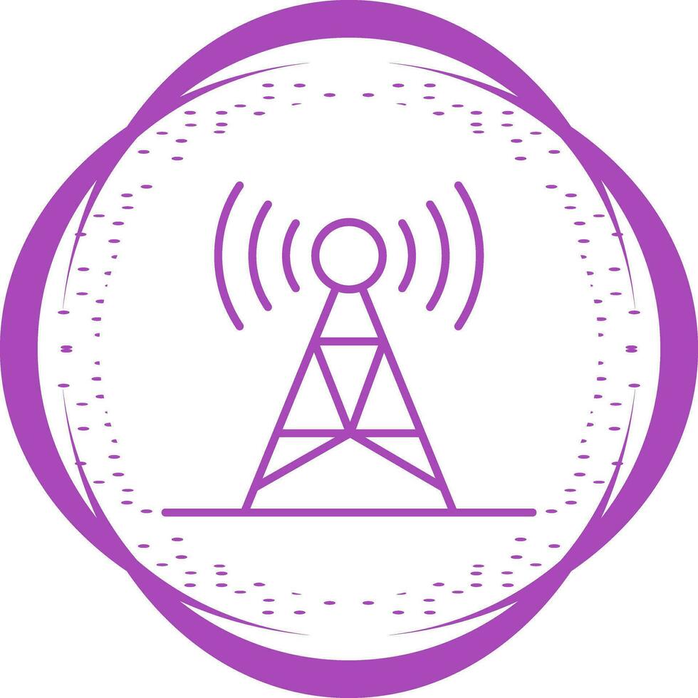 Signal Tower Vector Icon