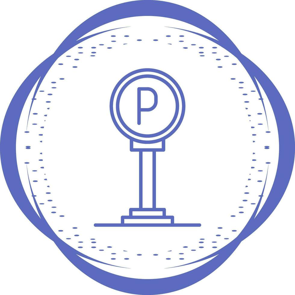 Parking Sign Vector Icon