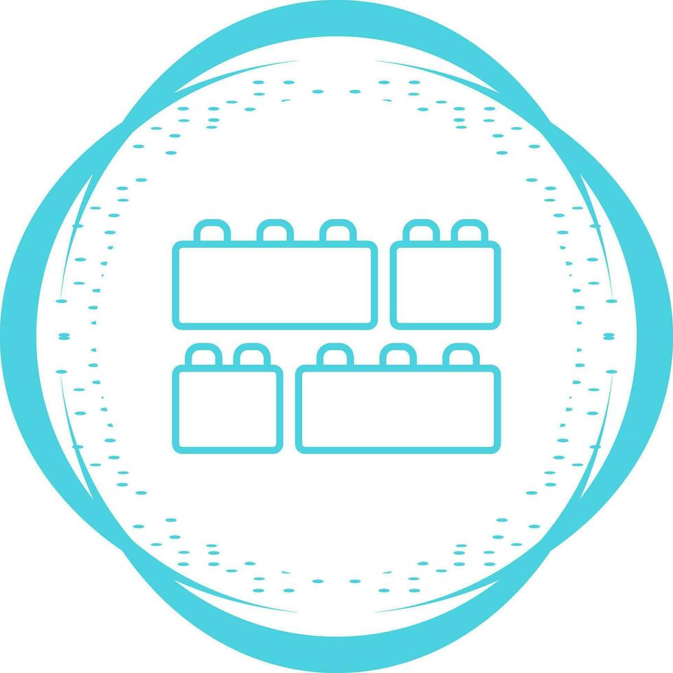 Toy Blocks Vector Icon