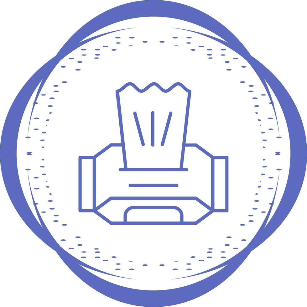 Wet Wipes Vector Icon