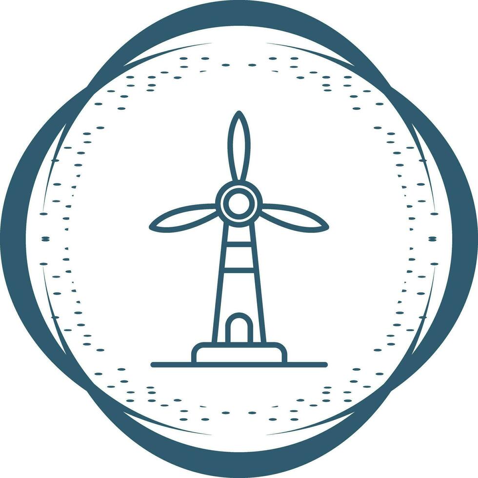 Windmill Vector Icon