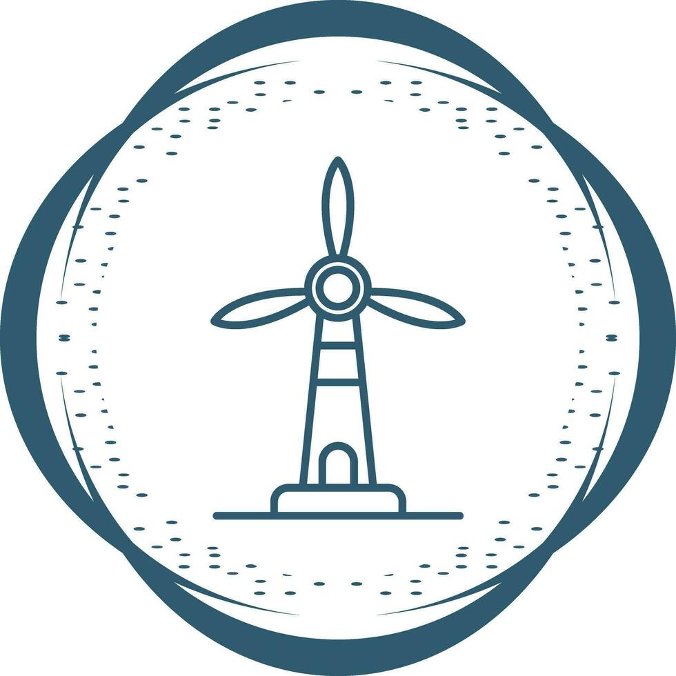 Windmill Vector Icon