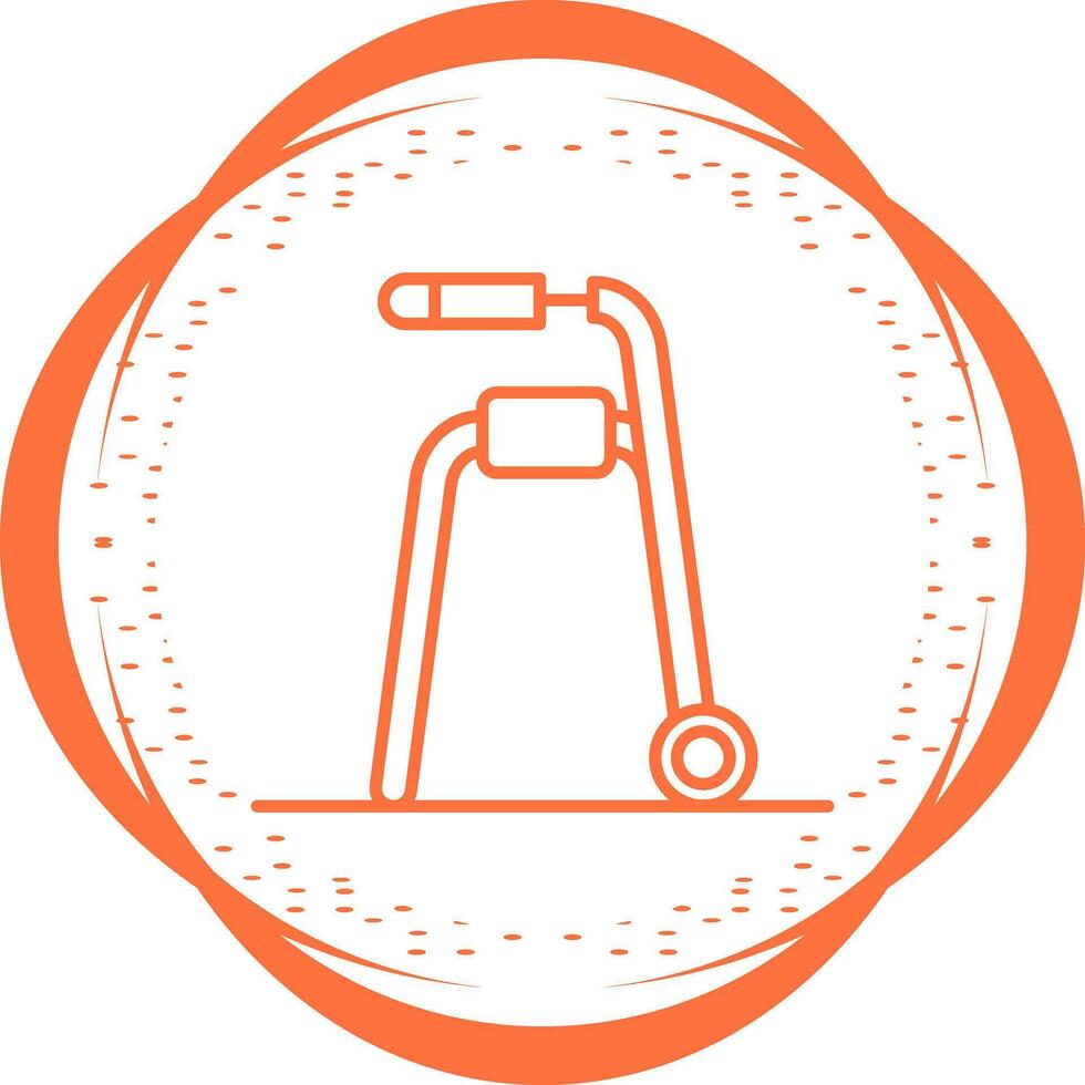 Walker Vector Icon