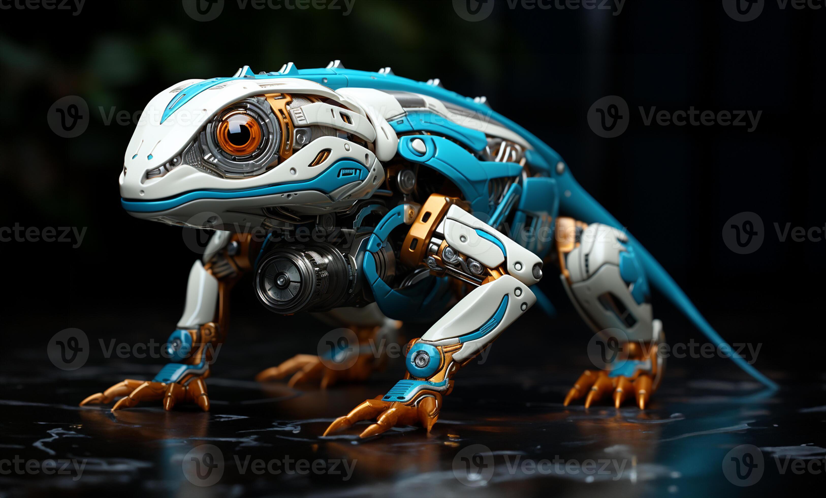 robot lizard futuristic. AI Generated 26361237 Stock Photo at Vecteezy