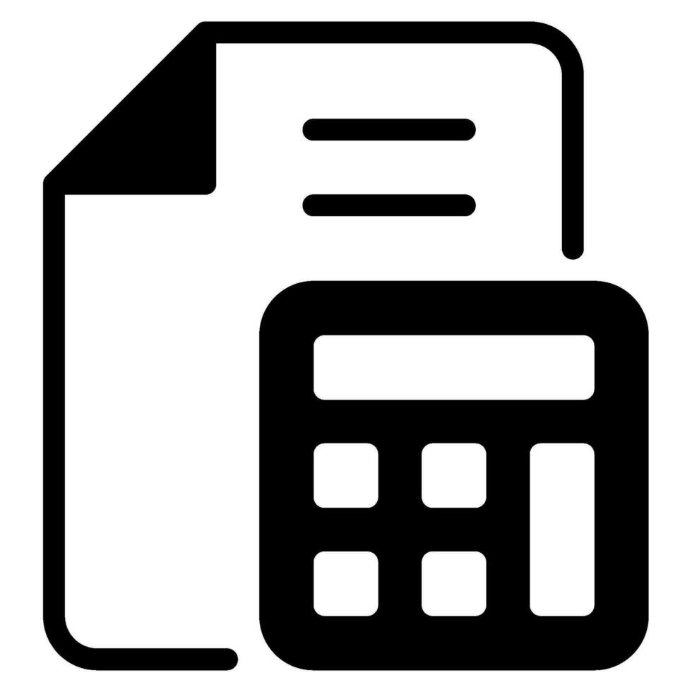 Budgeting Tools Icon vector