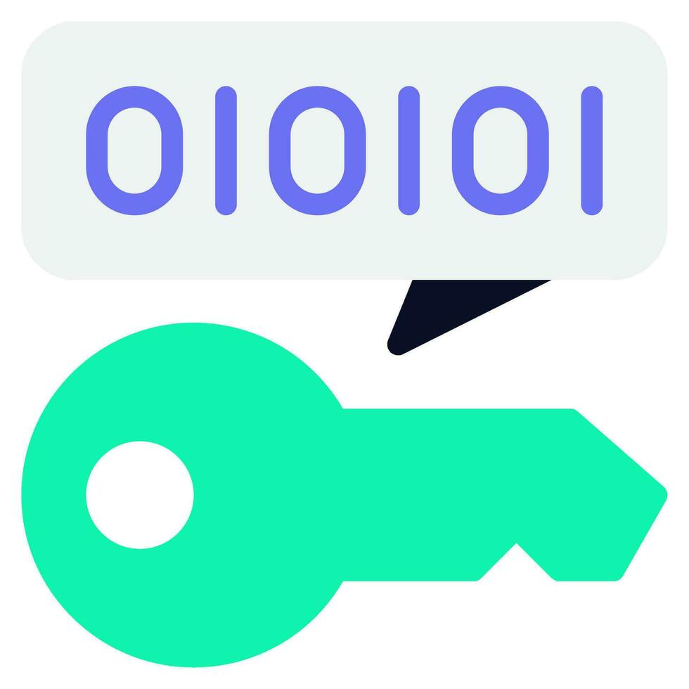 Data Encryption Icon vector
