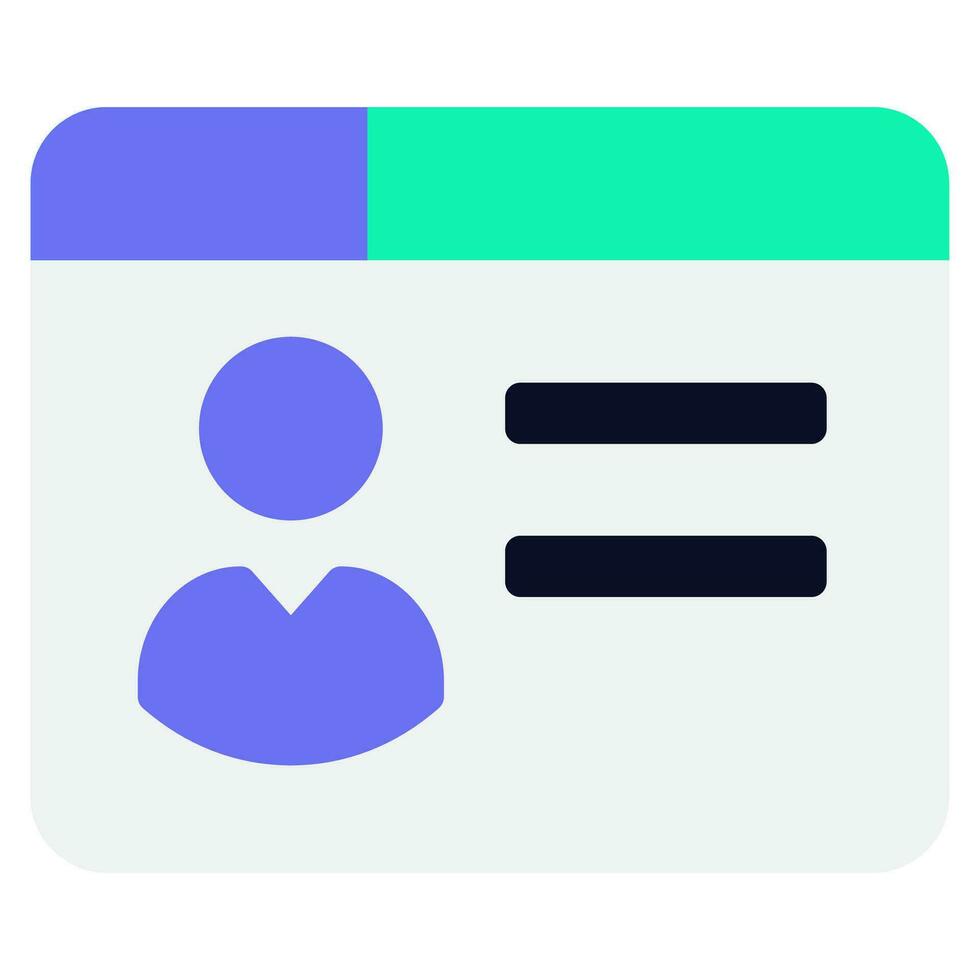 Digital Identity Icon vector