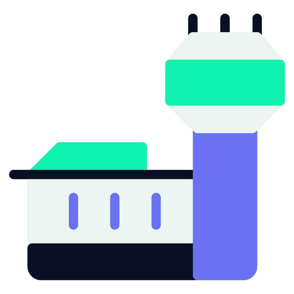 Airport Terminal  Icons vector