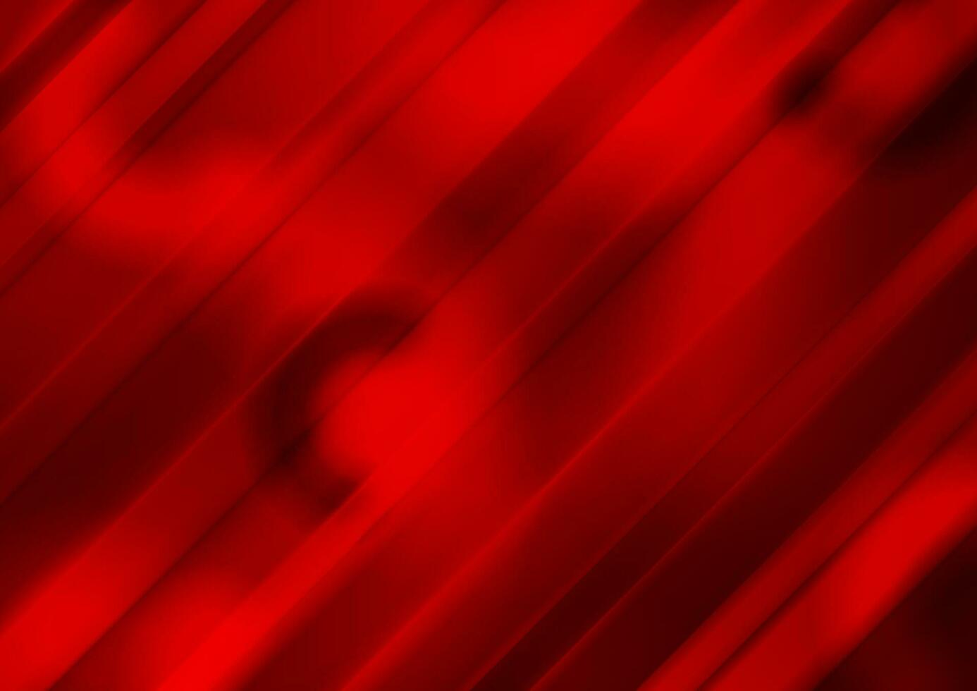 Red abstract background with glossy stripes vector