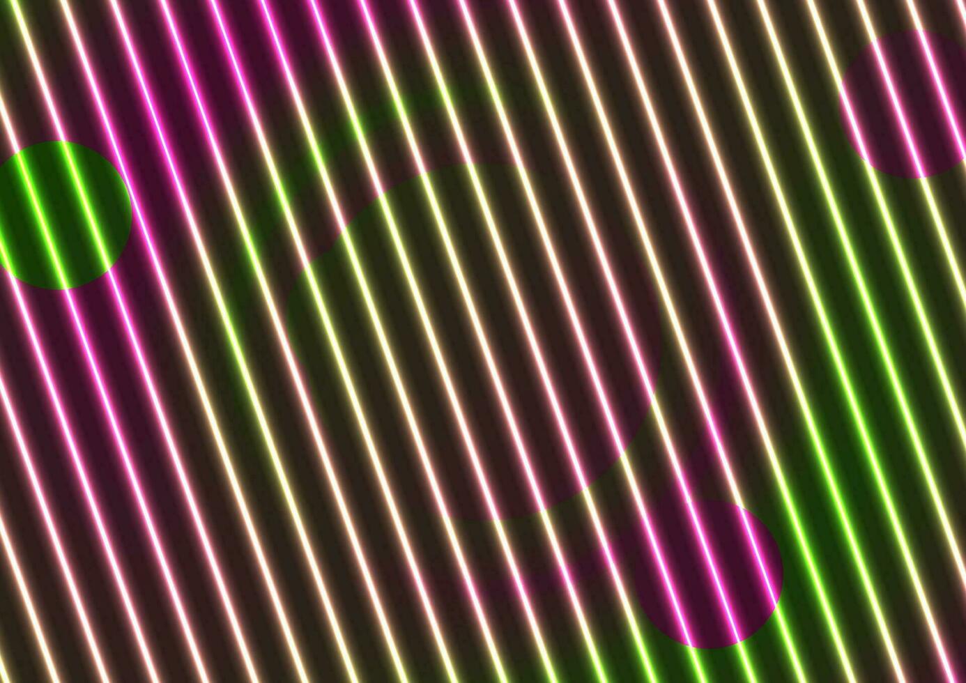Neon laser lines abstract optical illusion background vector