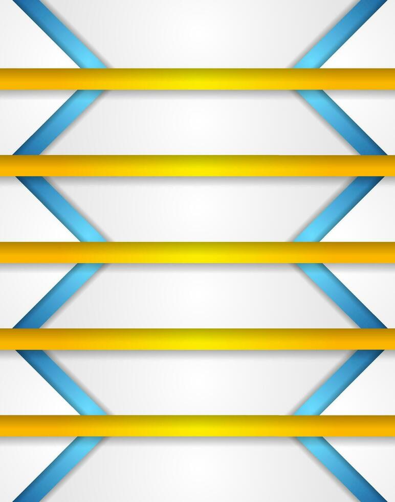 Colorful abstract hi-tech corporate background vector
