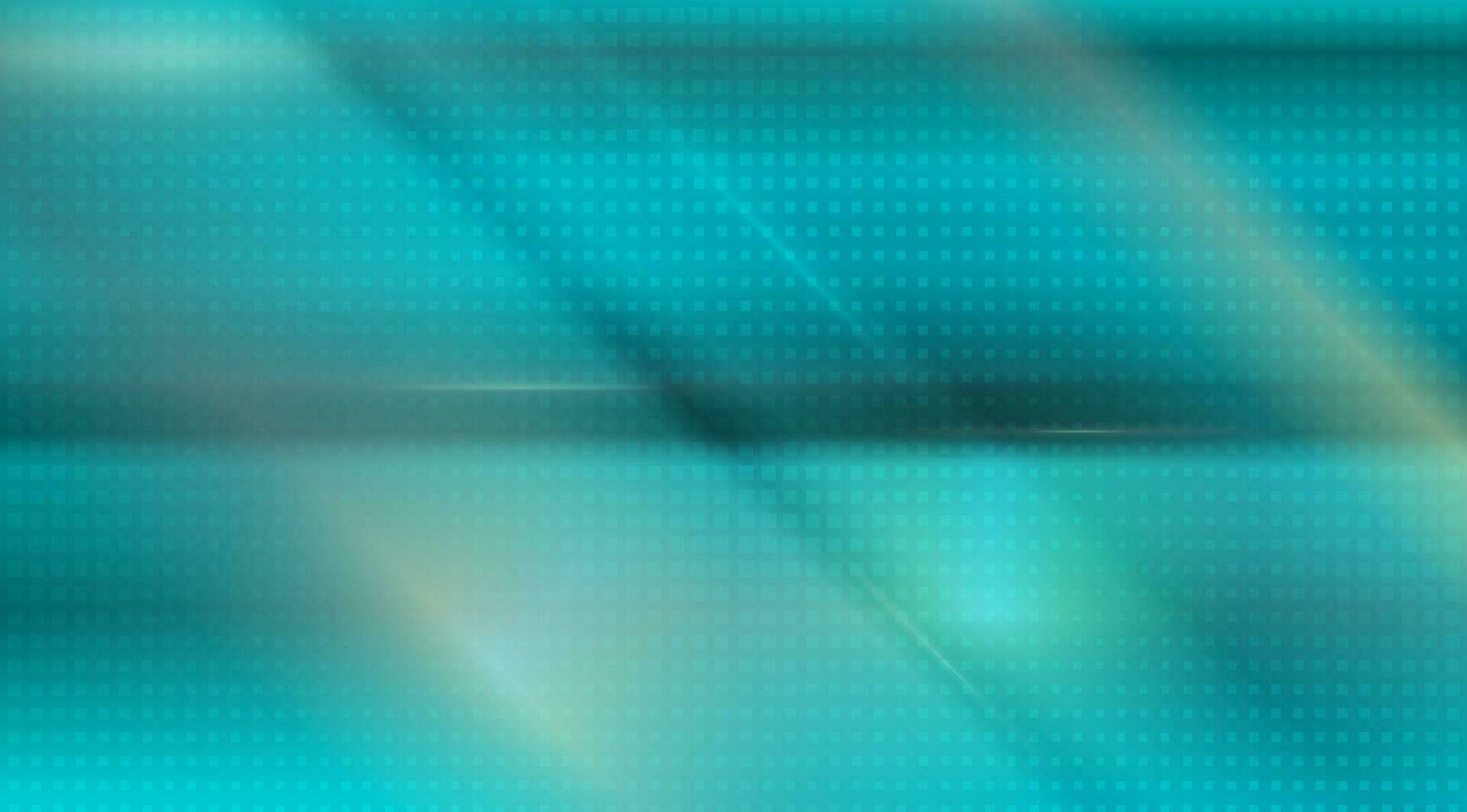 Cyan shiny glowing smooth stripes abstract background vector