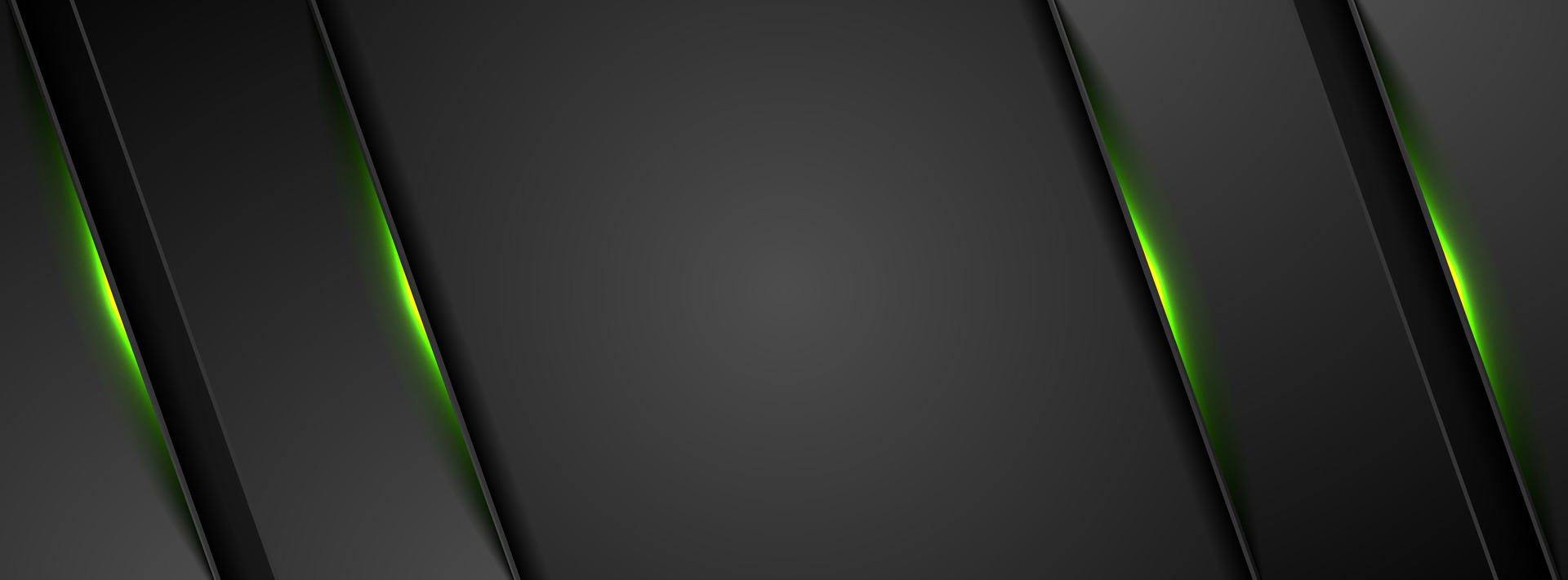 Black abstract tech background with green glowing light 26363089 Vector
