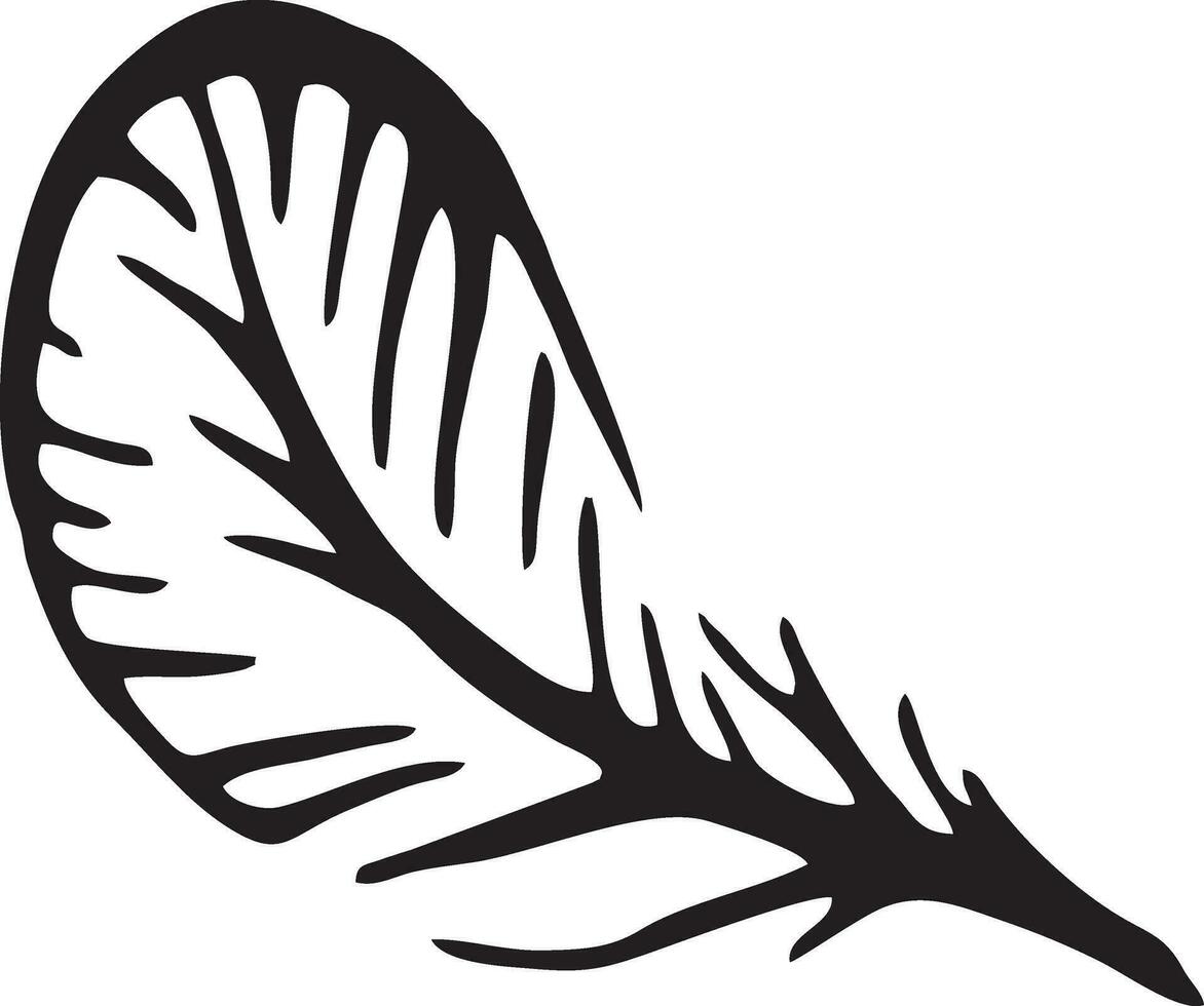 Feather icon symbol isolated vector image. Illustration of the feather bird writing drawing icon image design EPS 10