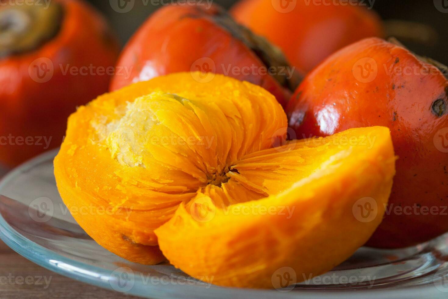 Exotic tropical fruit of Bactris gasipaes palm tree called chontaduro photo