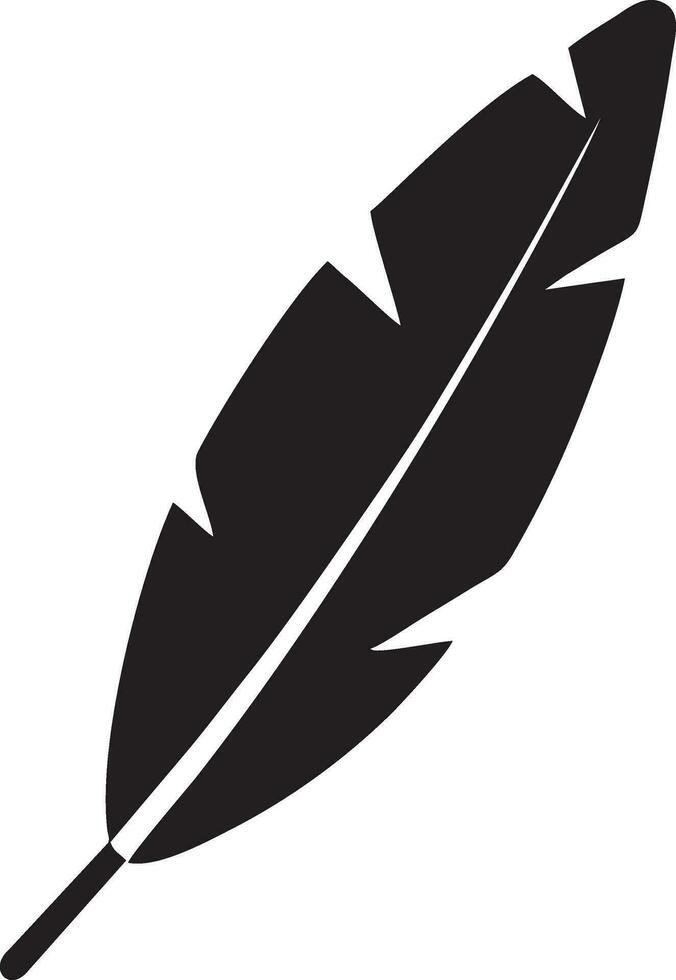 Feather icon symbol isolated vector image. Illustration of the feather bird writing drawing icon image design EPS 10