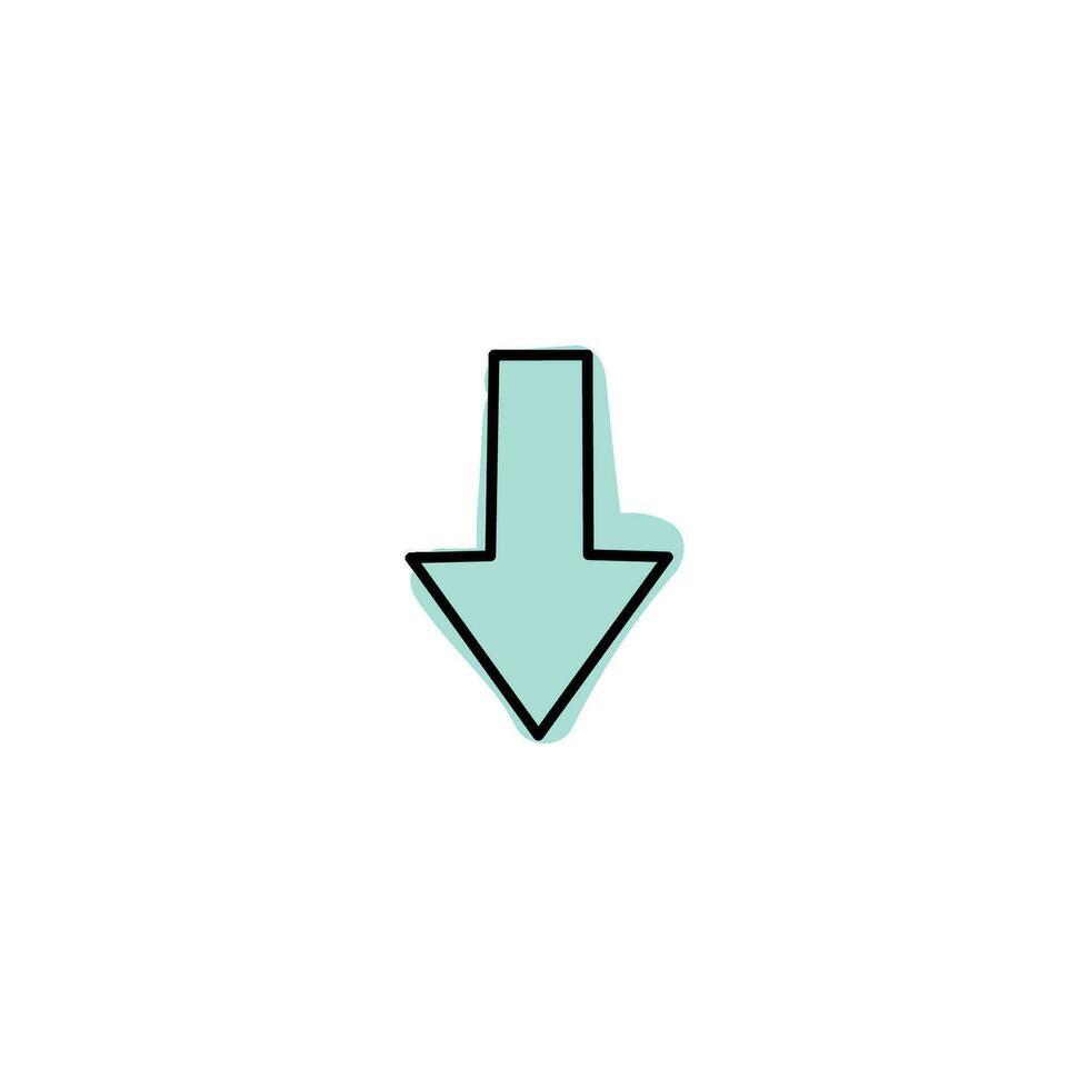 hand drawn social media and website icons vector