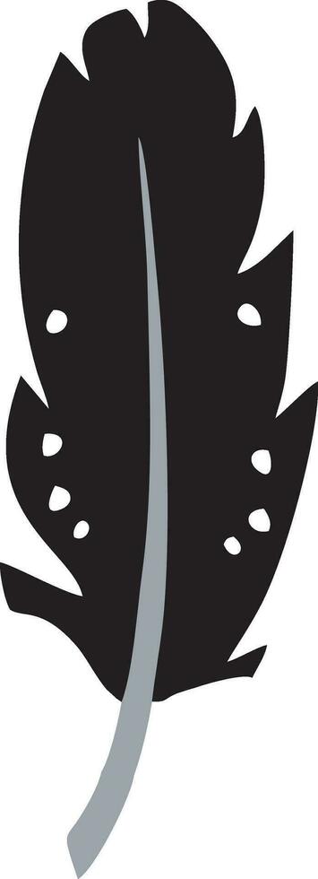 Feather icon symbol isolated vector image. Illustration of the feather bird writing drawing icon image design EPS 10