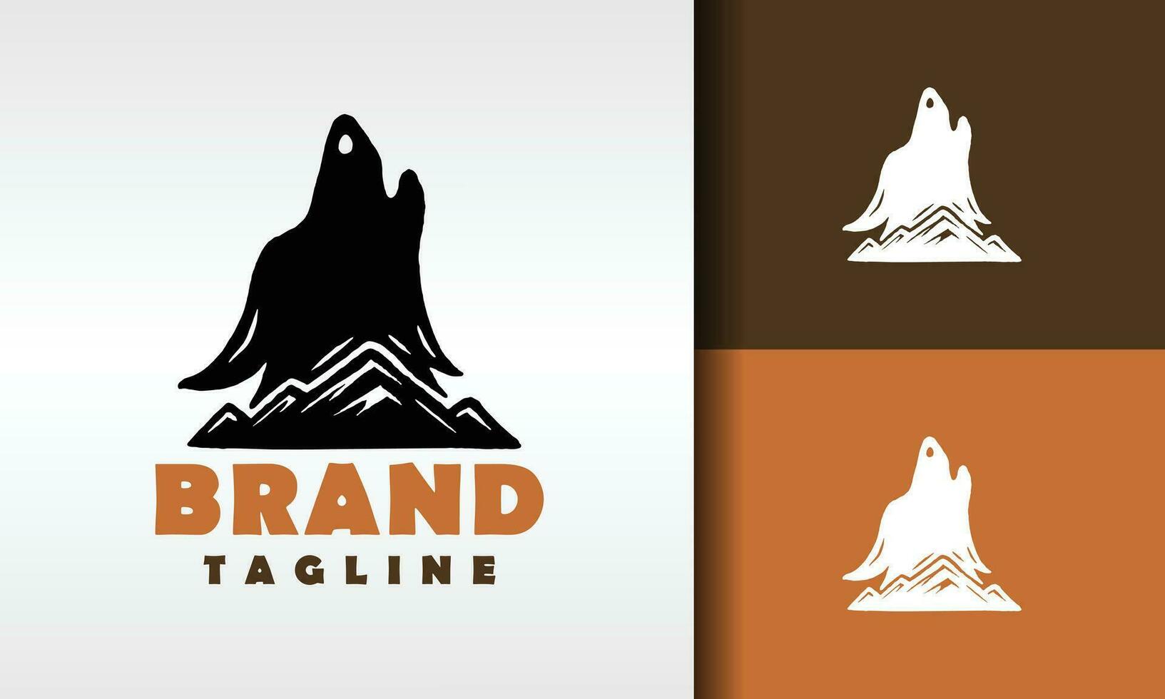 mount wolf logo 26364433 Vector Art at Vecteezy